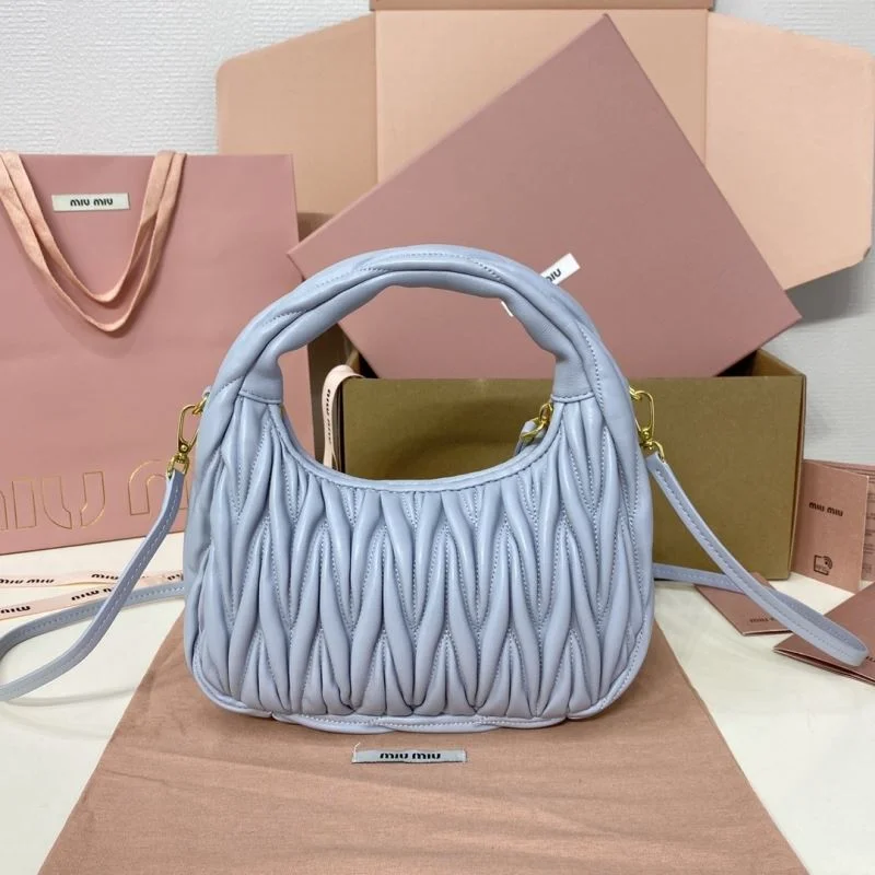 ZipUp Miu Miu Hobo Bags 43561