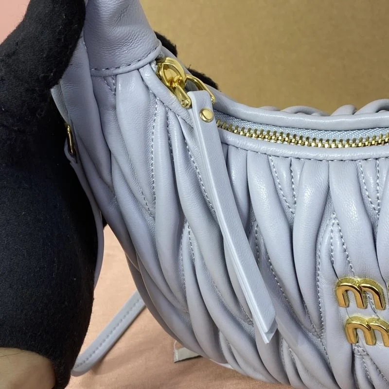 ZipUp Miu Miu Hobo Bags 43561