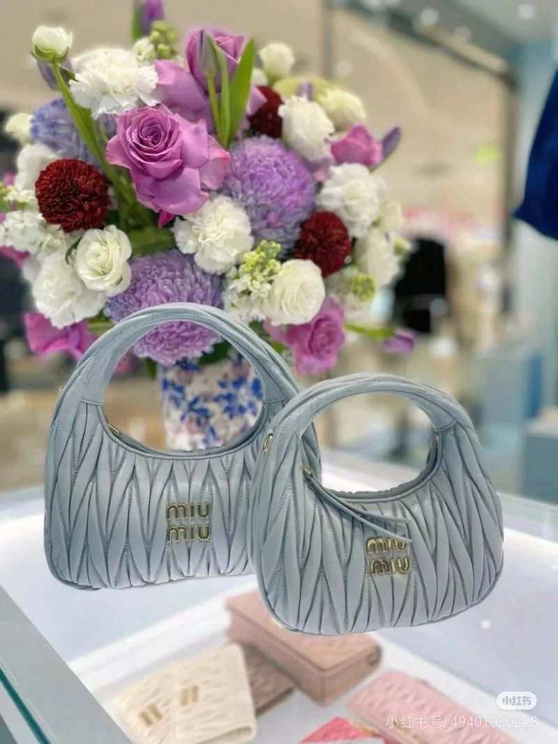 ZipUp Miu Miu Hobo Bags 43561
