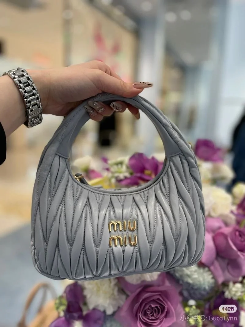 ZipUp Miu Miu Hobo Bags 43561