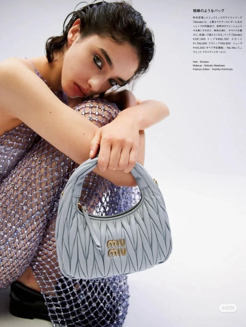 ZipUp Miu Miu Hobo Bags 43561