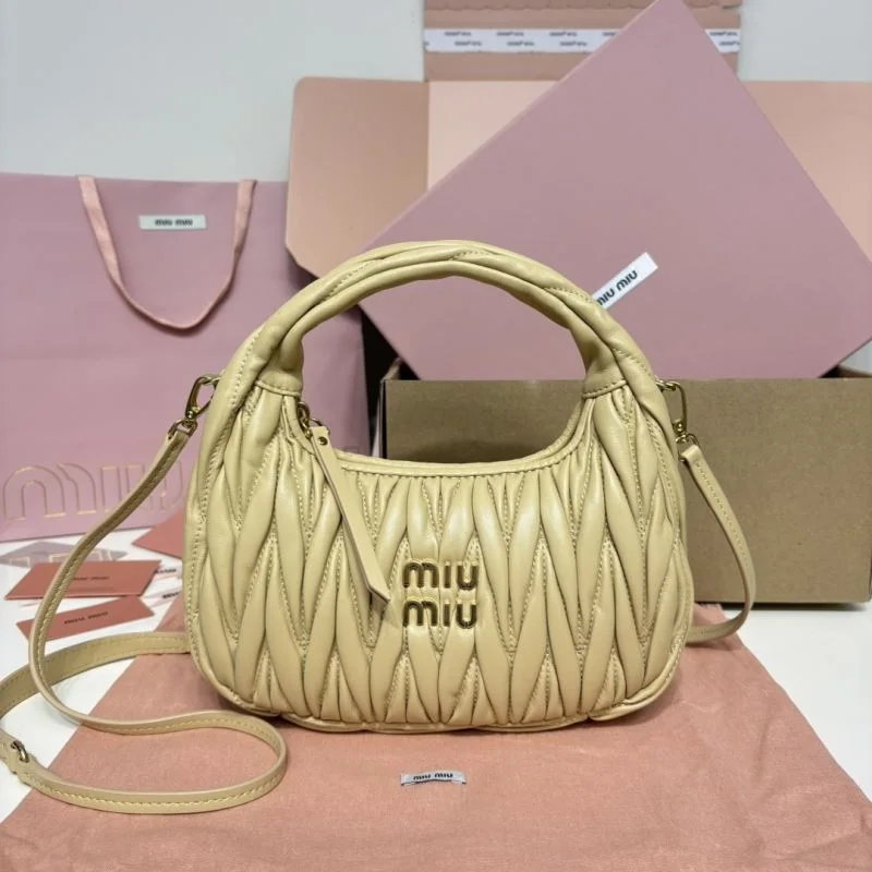 Miu Miu Hobo Bags Durable 43551