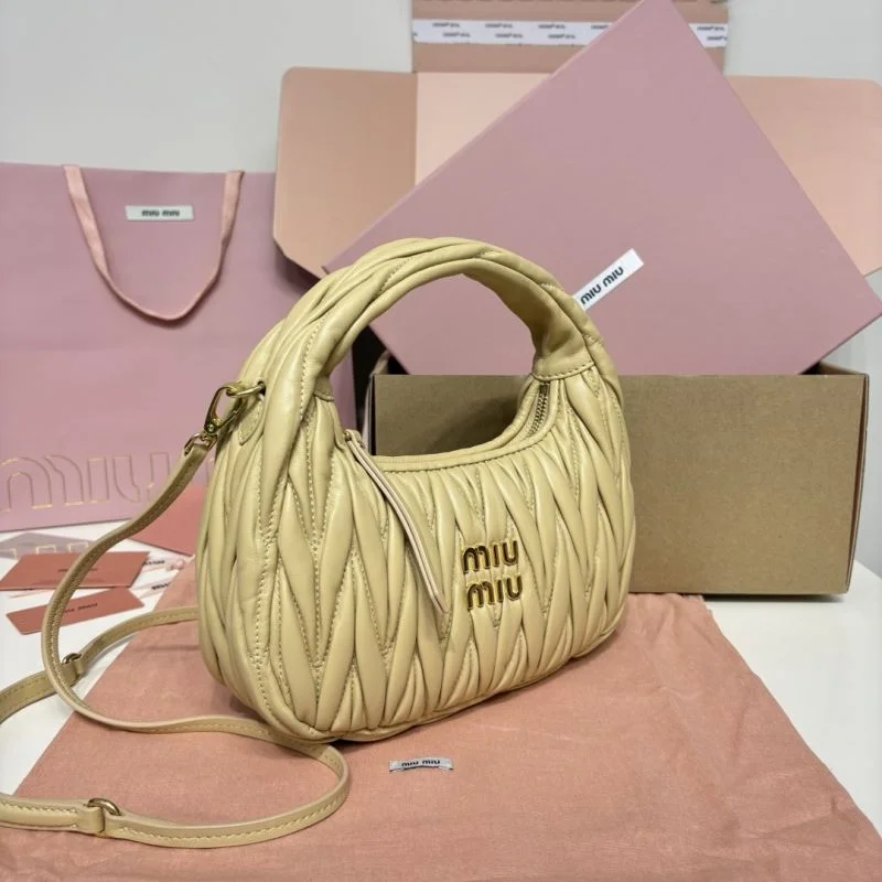 Miu Miu Hobo Bags Durable 43551