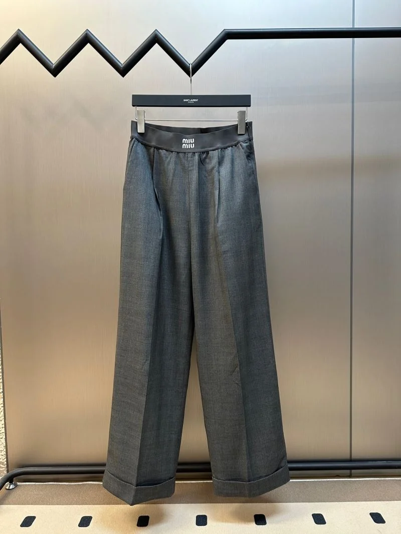 Elegant Miu Miu Long Pants 163653