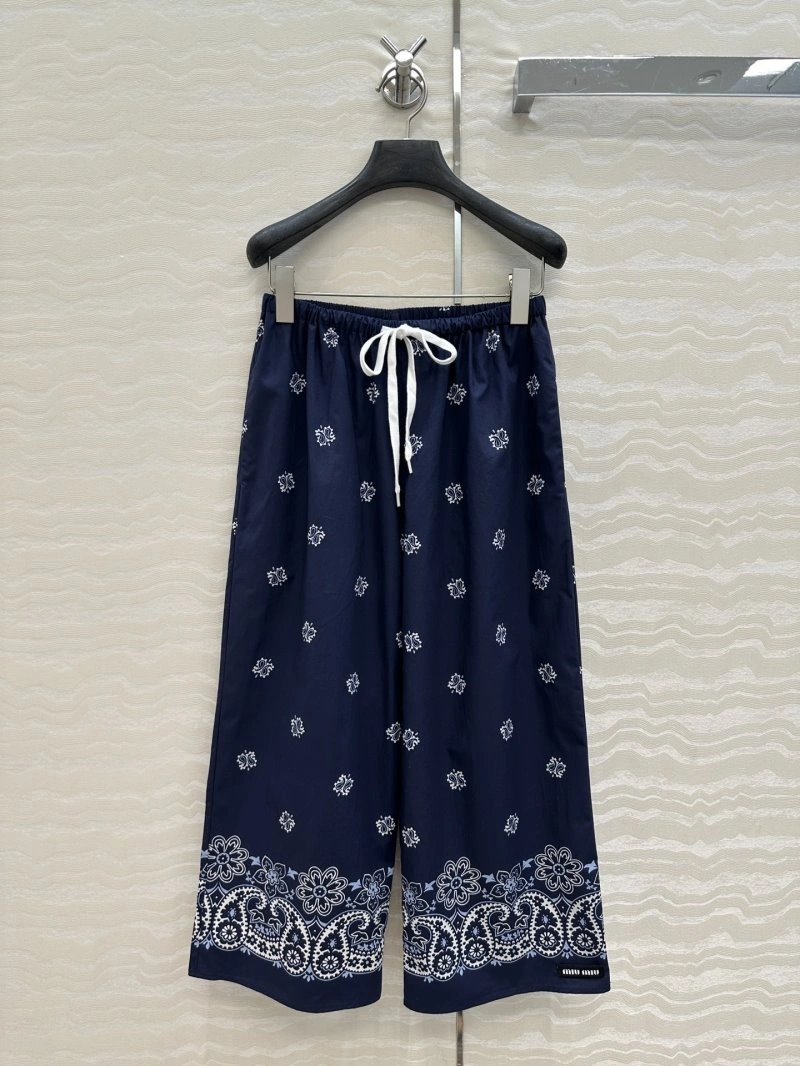 Miu Miu Long Pants WeatherProof 156356