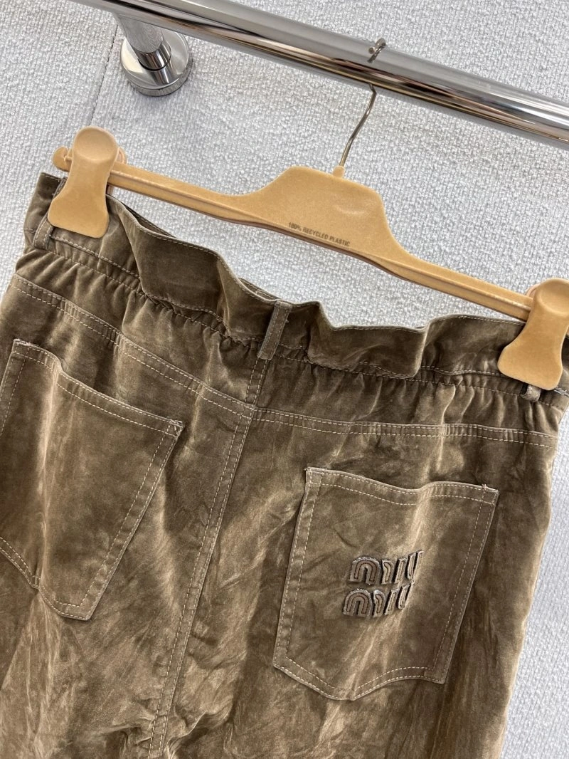 Fashionable Miu Miu Long Pants 156316