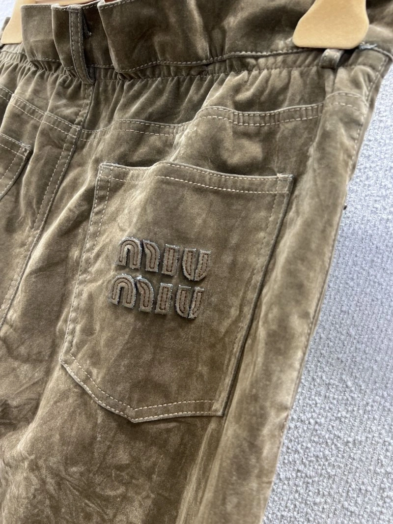 Fashionable Miu Miu Long Pants 156316