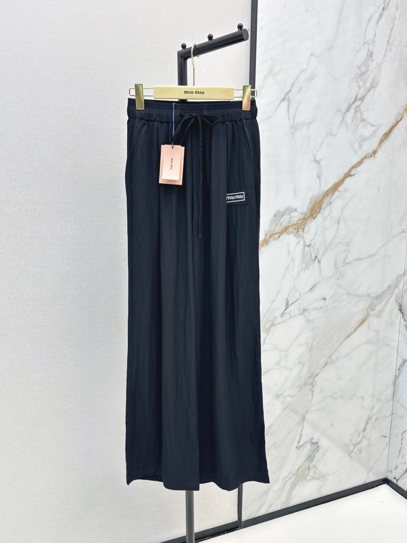 Miu Miu Long Pants Breathable 148888