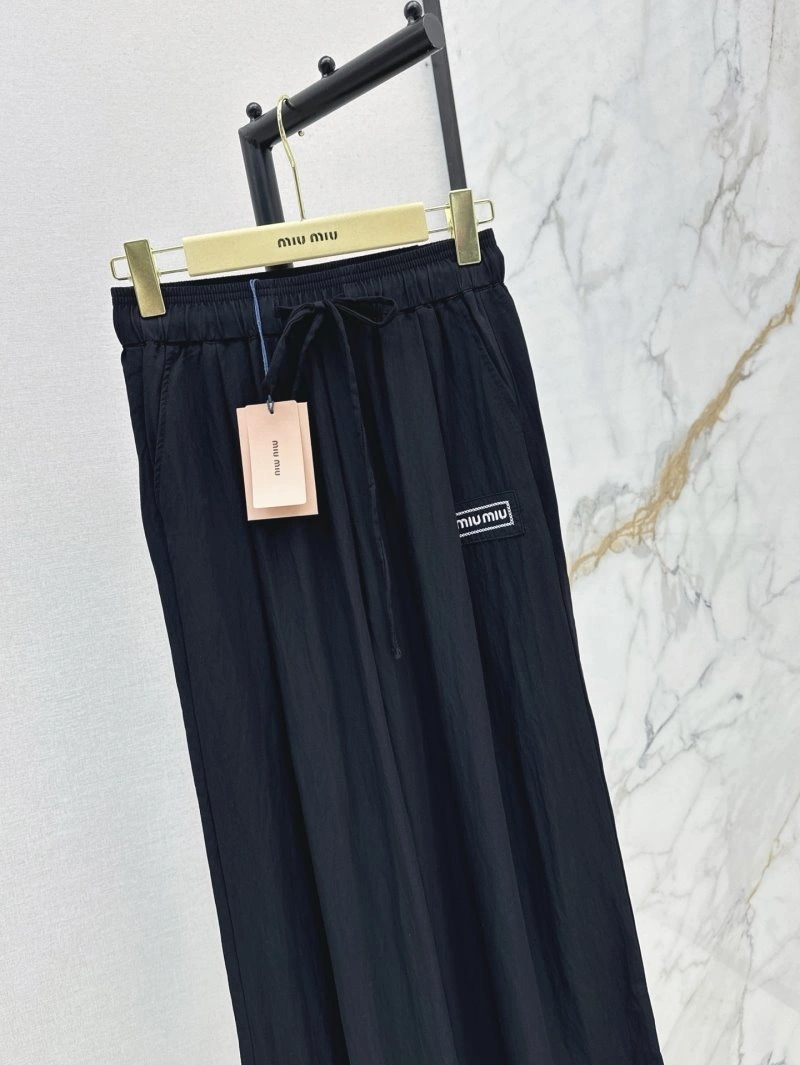 Miu Miu Long Pants Breathable 148888