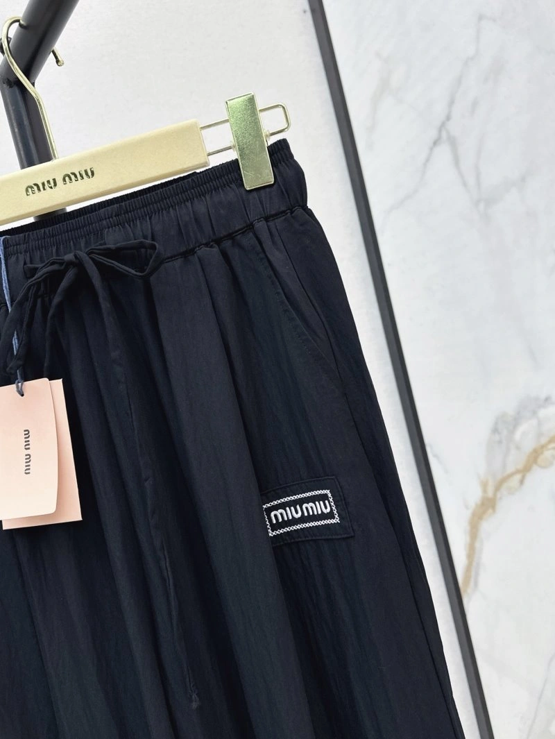 Miu Miu Long Pants Breathable 148888