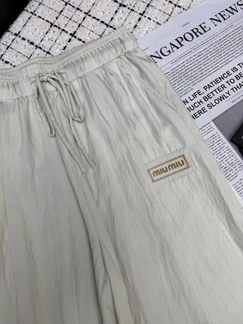 Miu Miu Long Pants Supportive 148877
