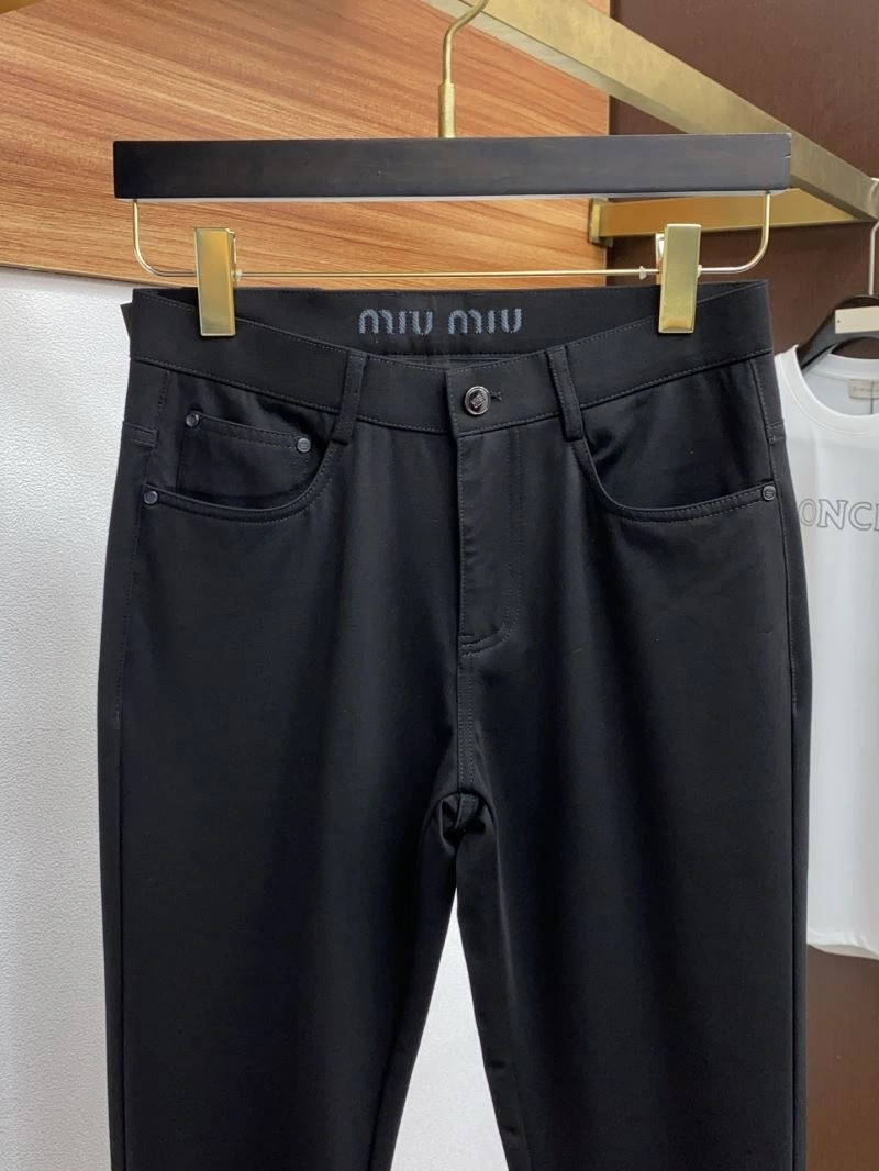 Miu Miu Long Pants Resilient 160281
