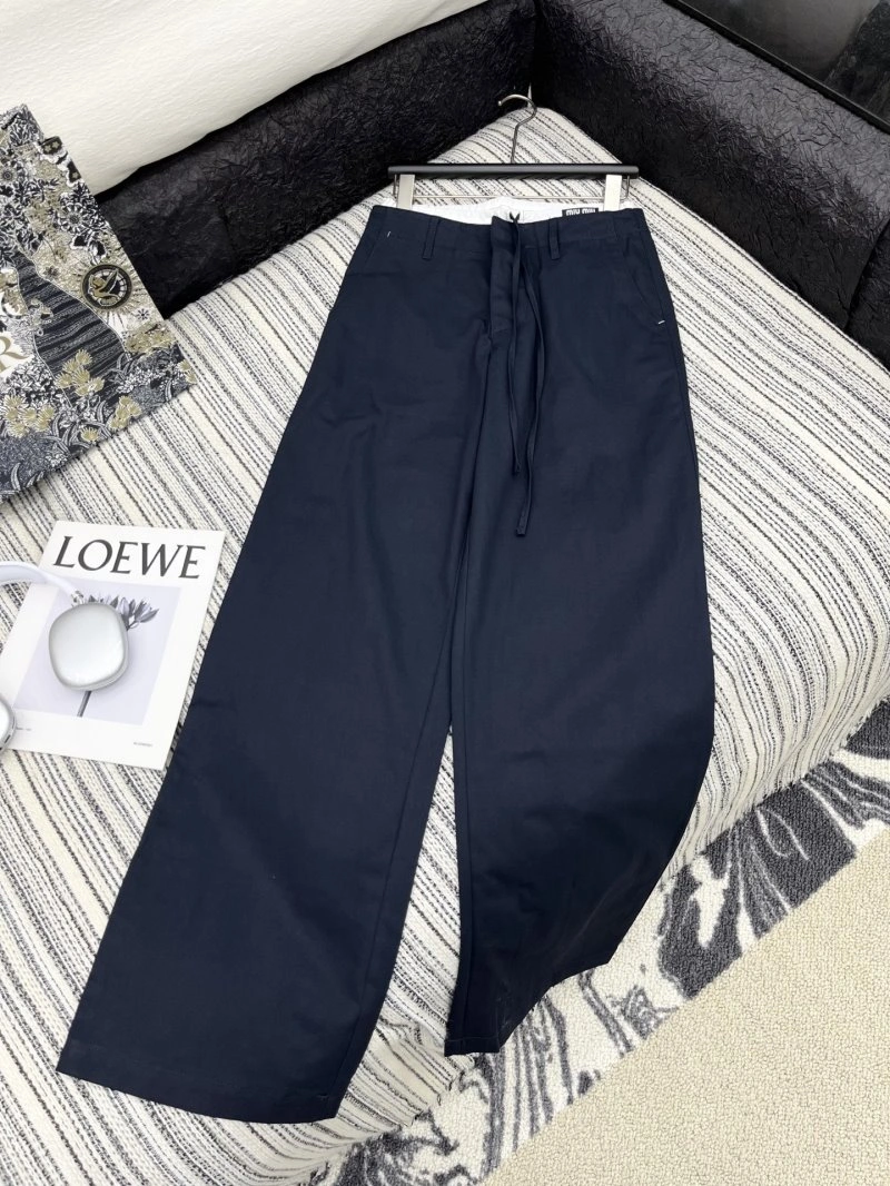 Versatile Miu Miu Long Pants 154506