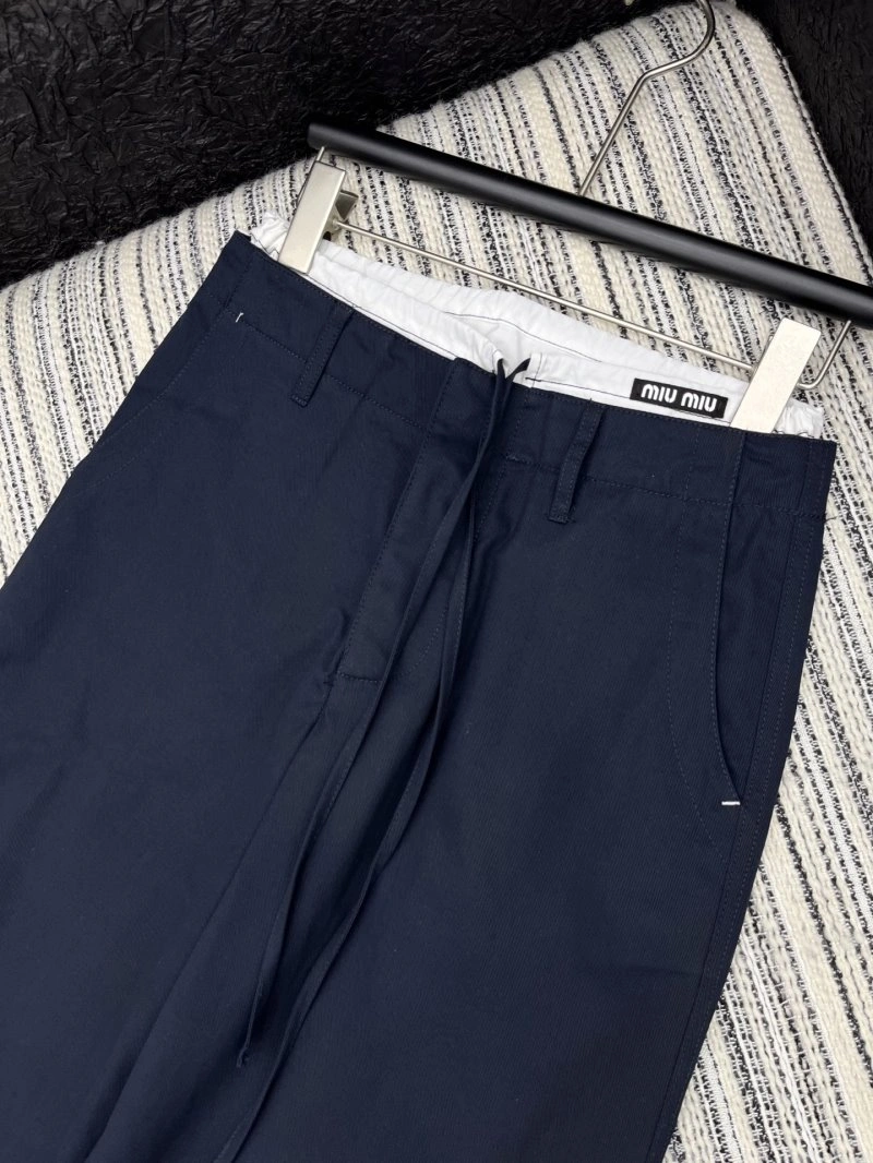 Versatile Miu Miu Long Pants 154506