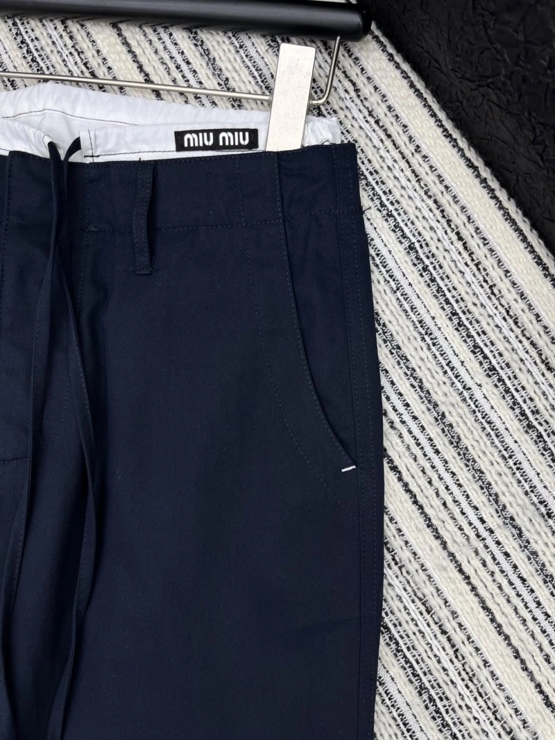 Versatile Miu Miu Long Pants 154506