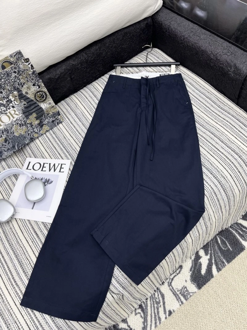 Versatile Miu Miu Long Pants 154506