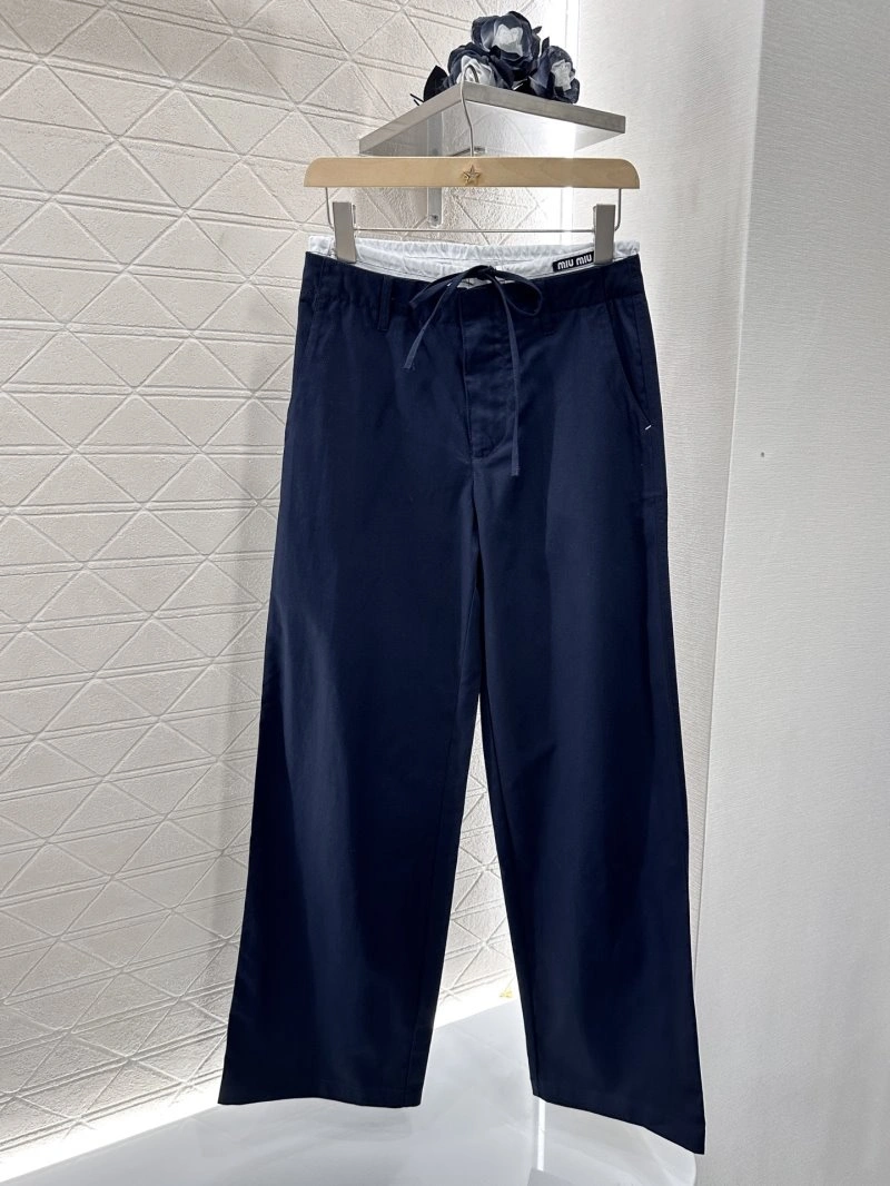 Miu Miu Long Pants Lightweight 154503