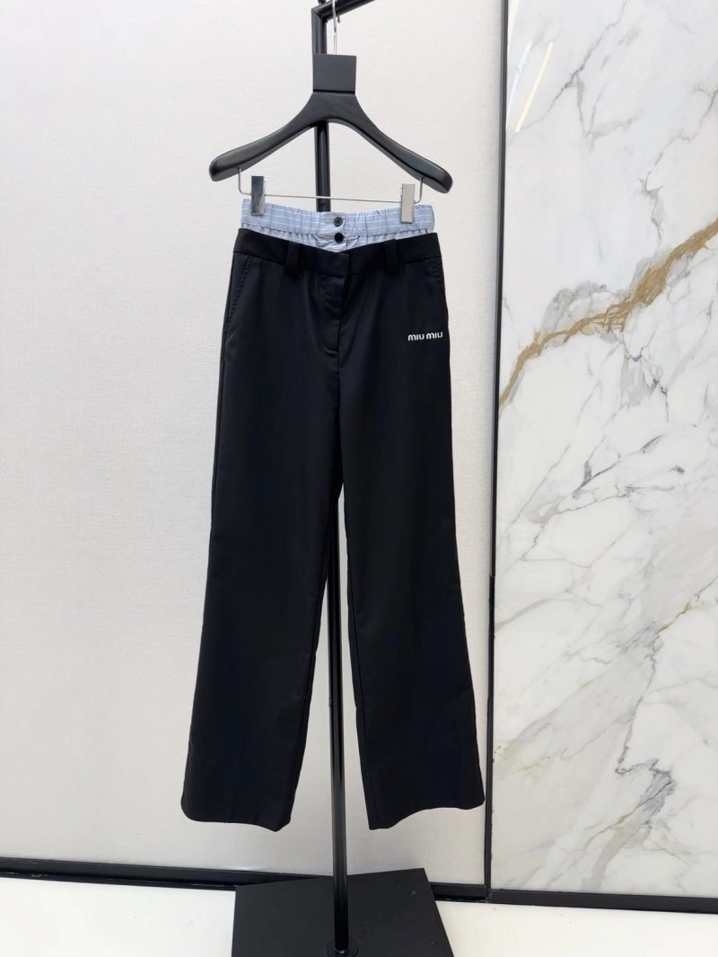 Flexible Miu Miu Long Pants 153017