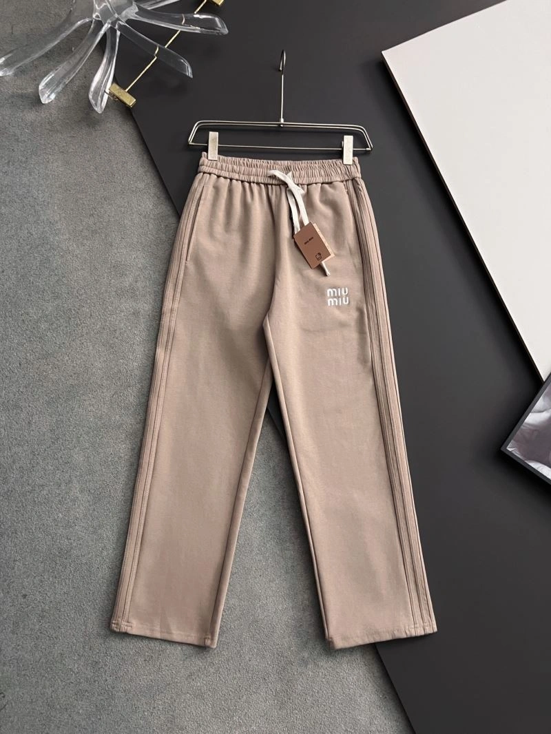 Miu Miu Long Pants Elegant 158250