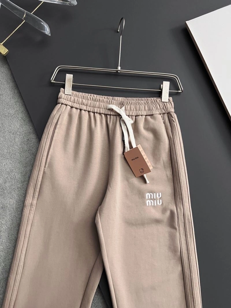 Miu Miu Long Pants Elegant 158250