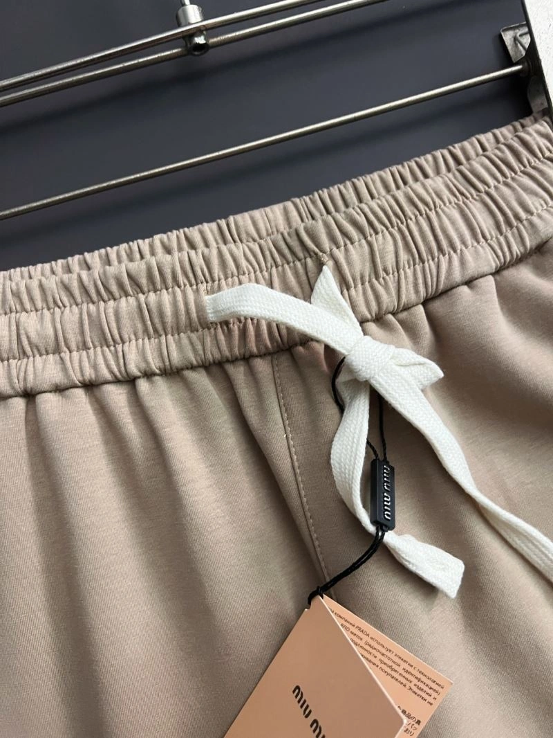 Miu Miu Long Pants Elegant 158250