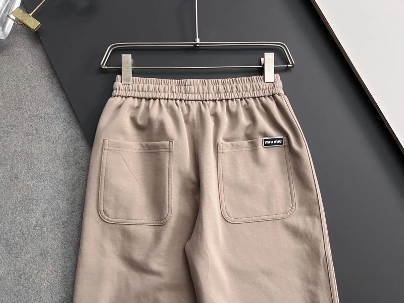 Miu Miu Long Pants Elegant 158250