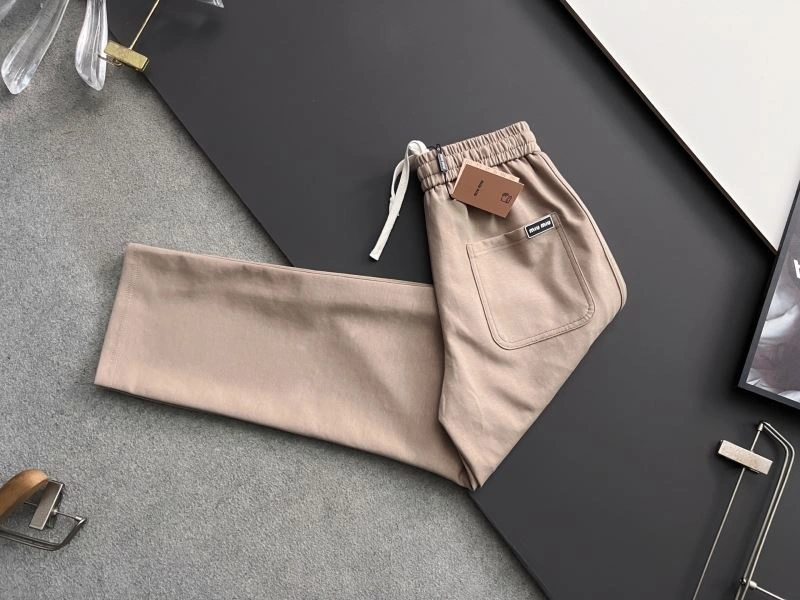 Miu Miu Long Pants Elegant 158250