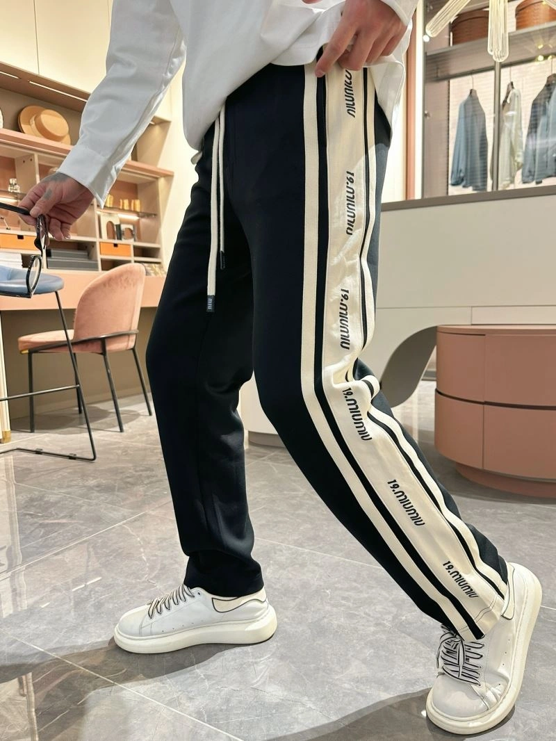 Miu Miu Long Pants Stylish 158212