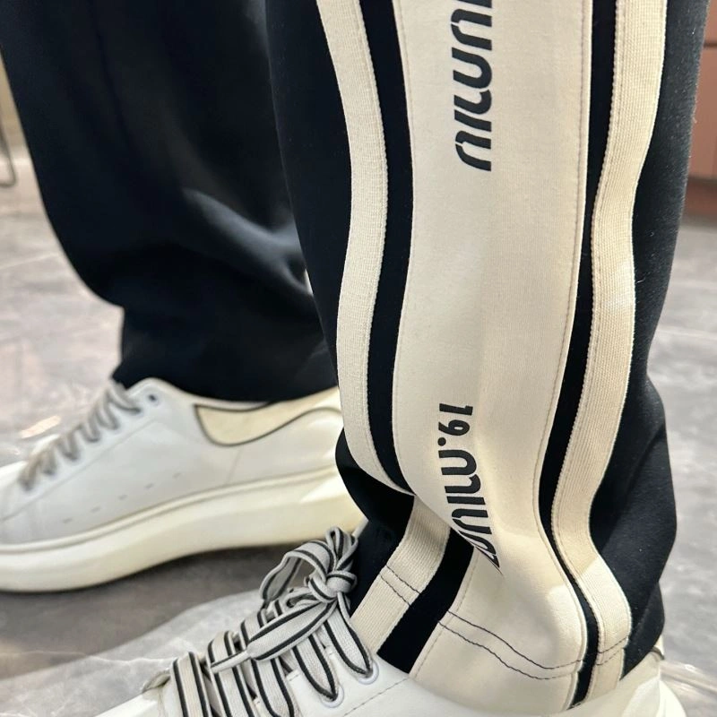 Miu Miu Long Pants Stylish 158212