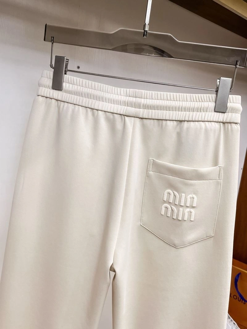 Miu Miu Long Pants Flexible 158236