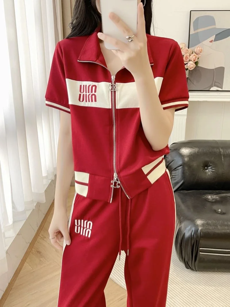 Miu Miu Long Suits Comfortable 163952