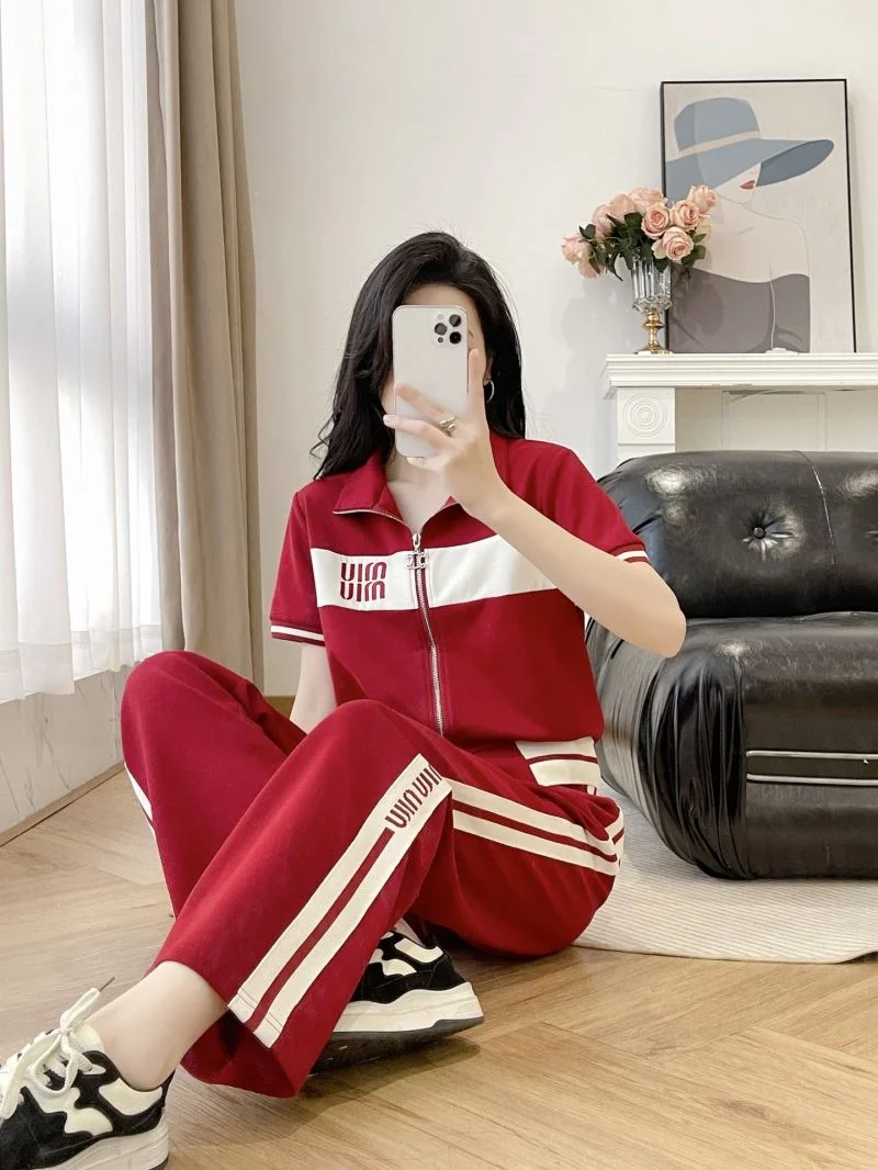 Miu Miu Long Suits Comfortable 163952