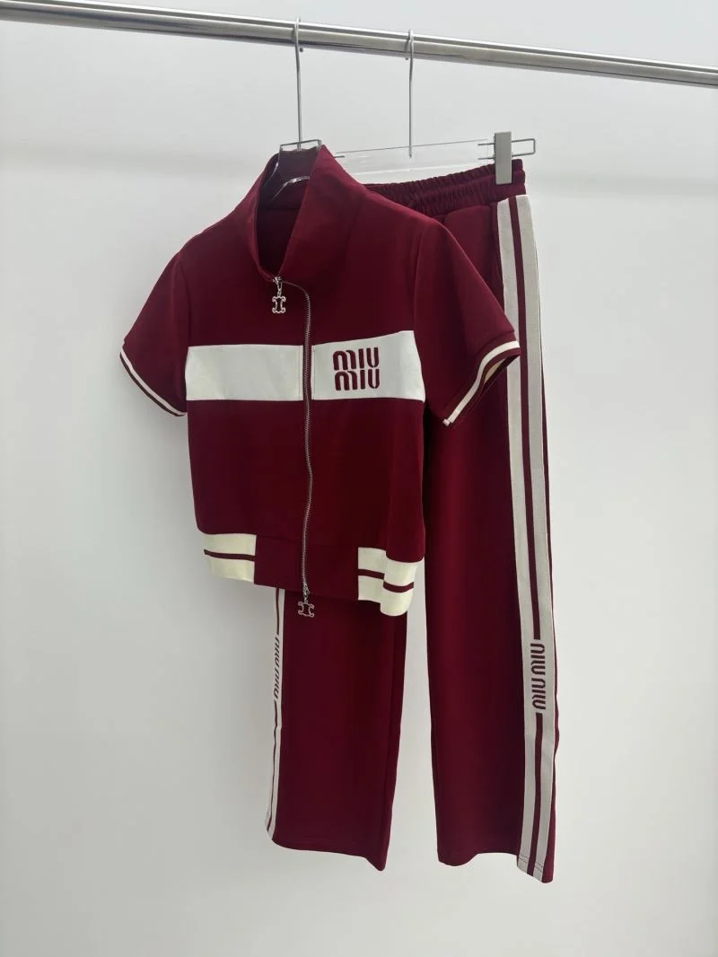 Miu Miu Long Suits Comfortable 163952