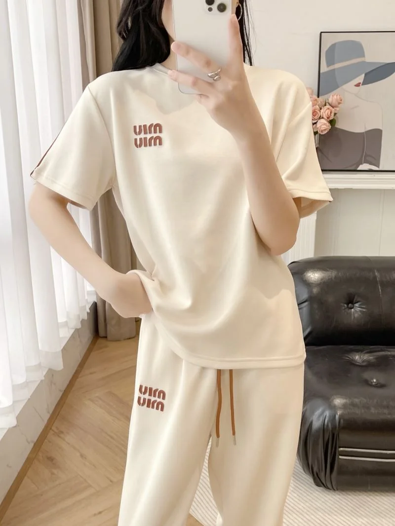 Miu Miu Long Suits Comfortable 163949