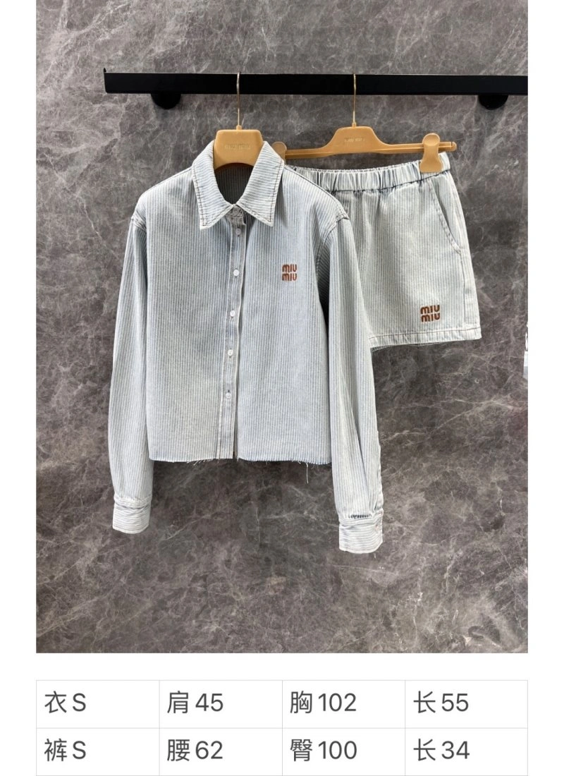 Miu Miu Long Suits Reliable 151238