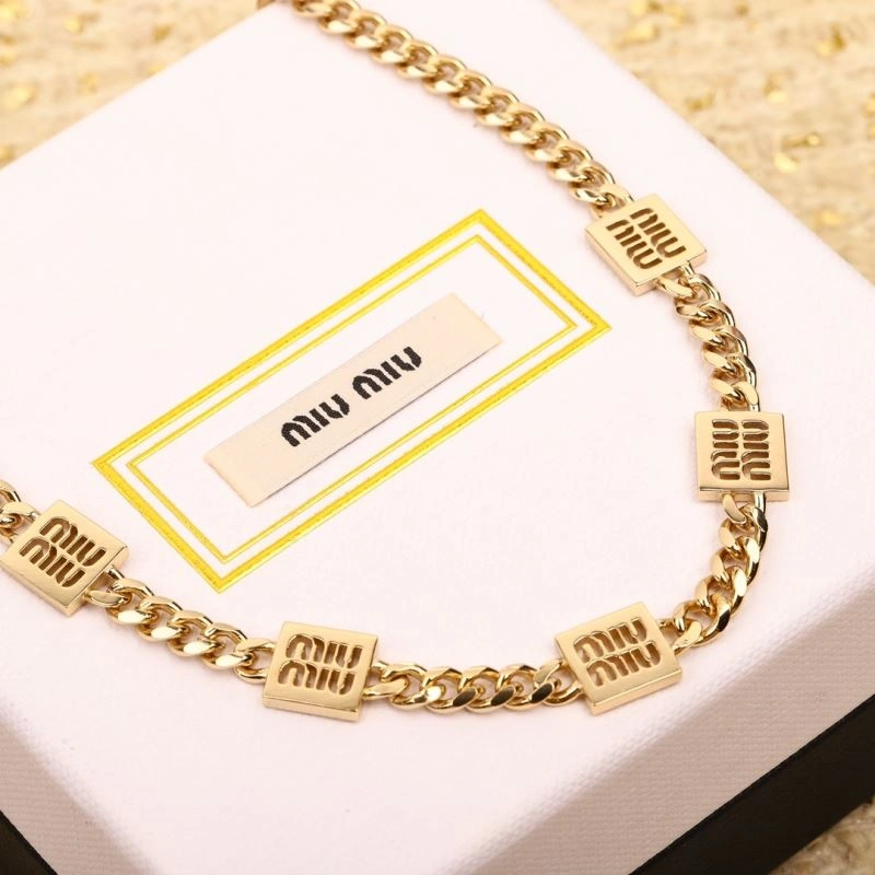 Miu Miu Necklaces Versatile 214502