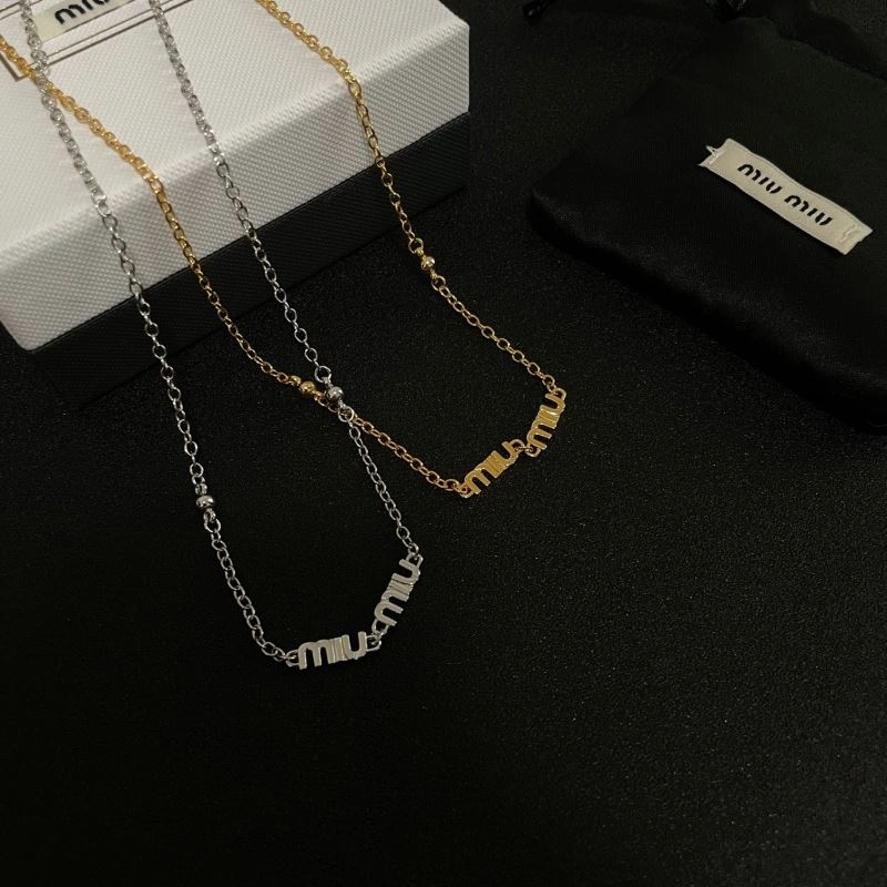 Sustainable Miu Miu Necklaces 212859