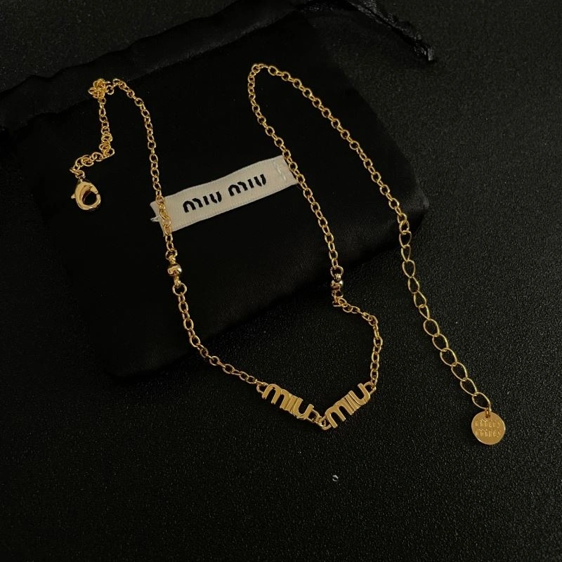 Sustainable Miu Miu Necklaces 212859