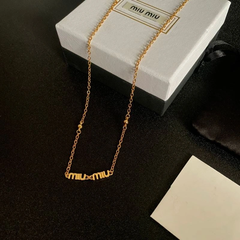 Sustainable Miu Miu Necklaces 212859