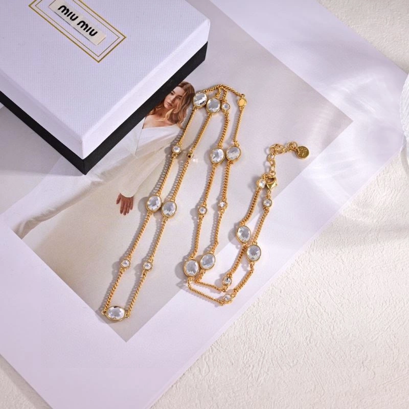 Upgraded Miu Miu Necklaces 211806