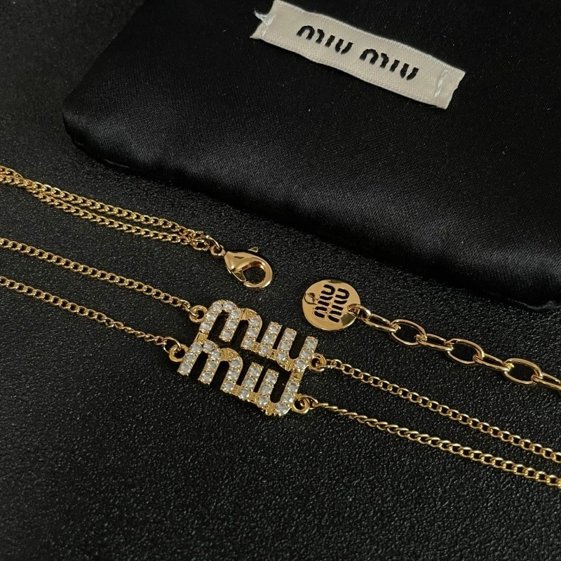 Miu Miu Necklaces Durable 208523