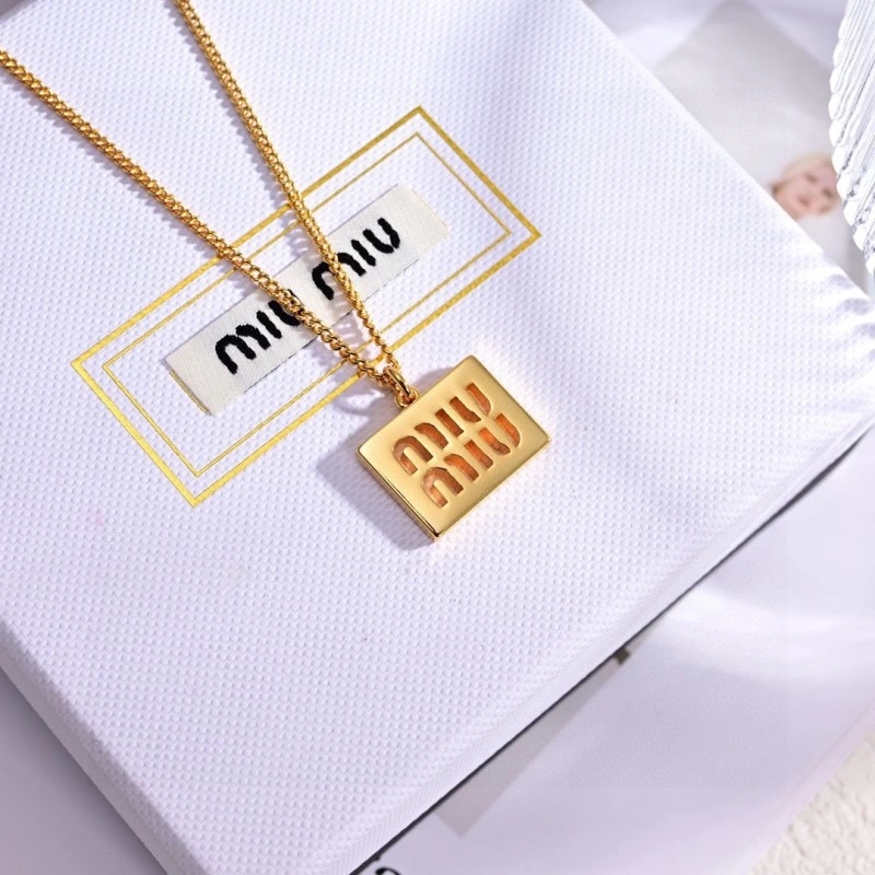 Comfortable Miu Miu Necklaces 207808