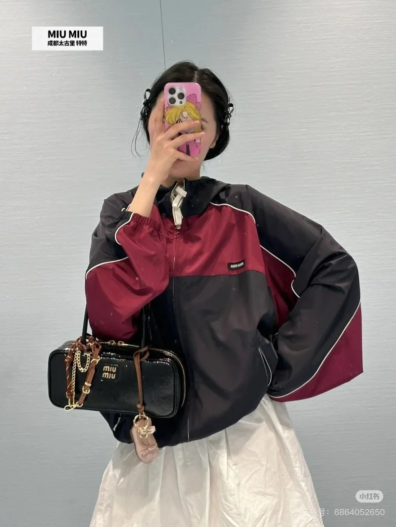Miu Miu Outwear Sleek 163571