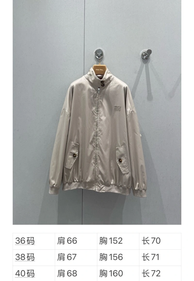 Tailored Miu Miu Outwear 148783