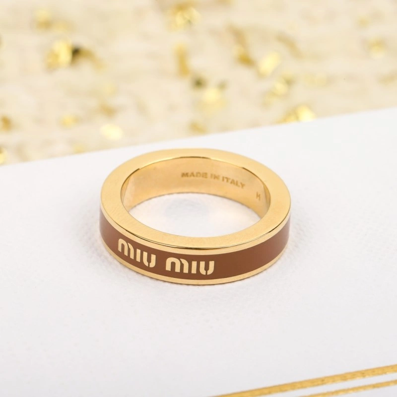 Packable Miu Miu Rings 207805