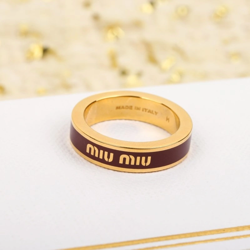Packable Miu Miu Rings 207805