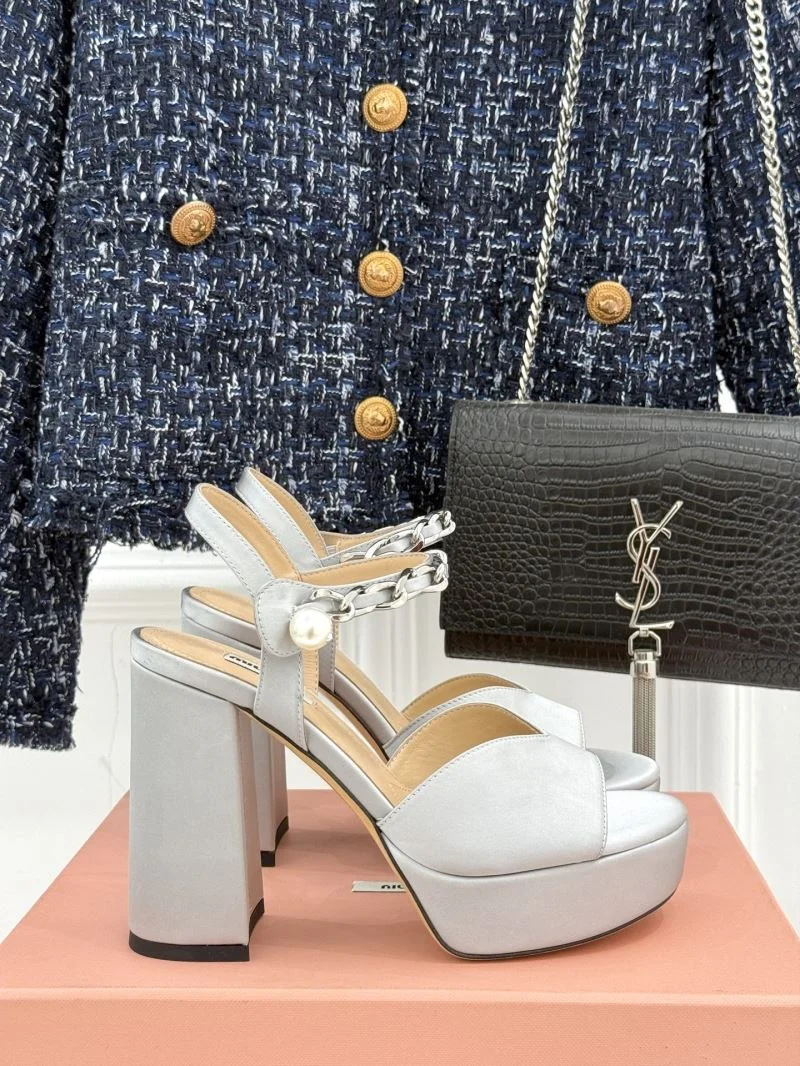 Miu Miu Sandals SmoothTexture 11604