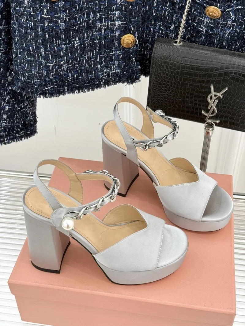 Miu Miu Sandals SmoothTexture 11604