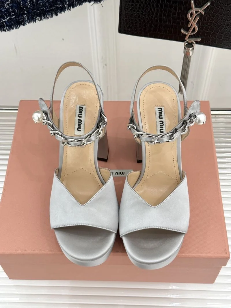 Miu Miu Sandals SmoothTexture 11604