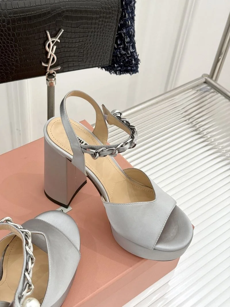 Miu Miu Sandals SmoothTexture 11604